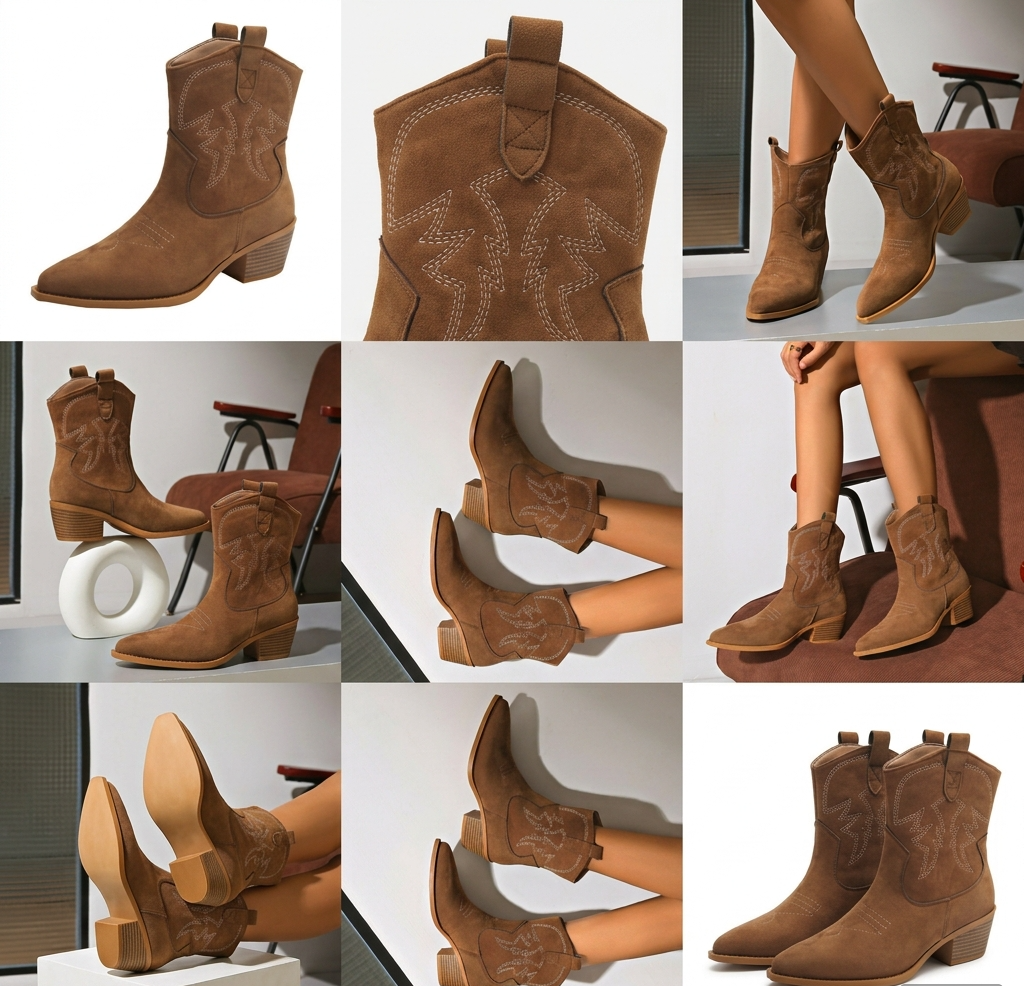 Sophie | Women's Short Western Cowboy Boots